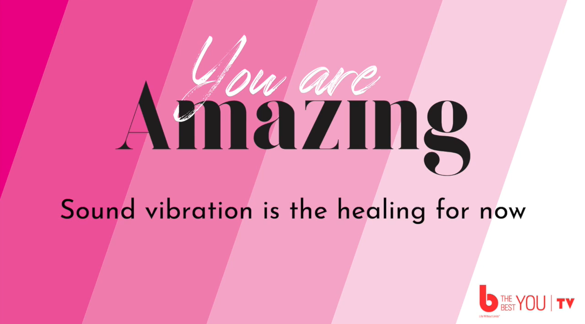 Sound Vibration  is the healing for now with Jeralyn Glass